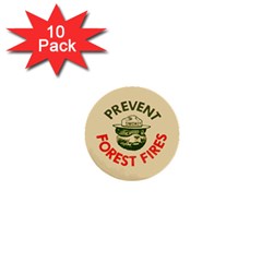 Prevent Forest Fires Mini Buttons (10 Pack)