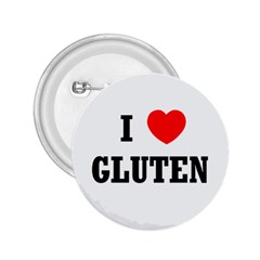 I Heart Gluten Button