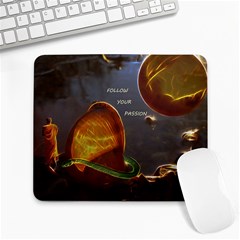 Follow Your Passion Large Mouse Pad (rectangle)