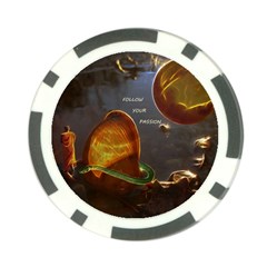 Follow Your Passion Poker Chip by lucia