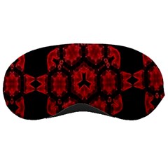 Red Alaun Crystal Mandala Sleeping Mask