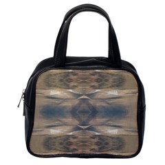 Wildlife Wild Animal Skin Art Brown Black Classic Handbag (one Side) by yoursparklingshop