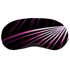 Bending Abstract Futuristic Print Sleeping Mask by dflcprints