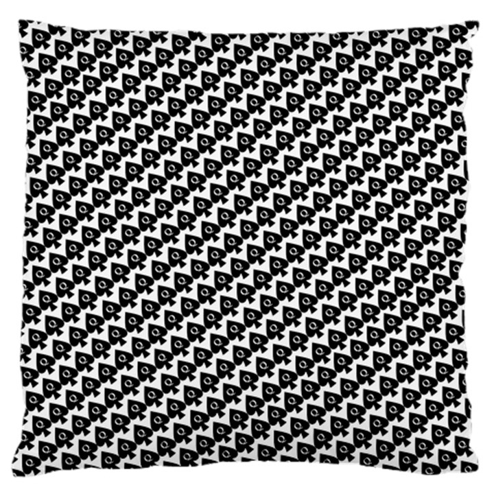 Hot Wife - Queen of Spades Motif Large Cushion Case (Two Sided) 