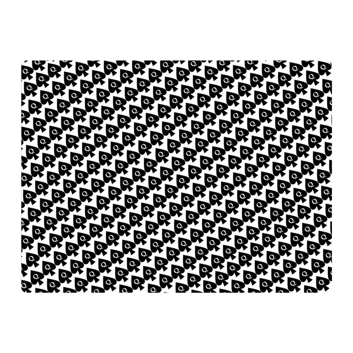 Hot Wife - Queen of Spades Motif Double Sided Flano Blanket (Mini)