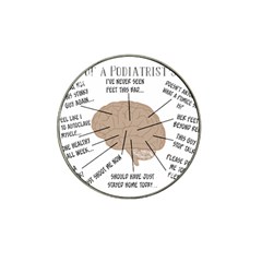 Atlas Of A Podiatrist s Brain Golf Ball Marker 4 Pack (for Hat Clip)