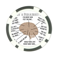 Atlas Of A Podiatrist s Brain Poker Chip