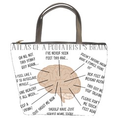 Atlas Of A Podiatrist s Brain Bucket Handbag