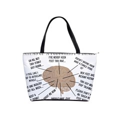 Atlas Of A Podiatrist s Brain Large Shoulder Bag by GailGabel