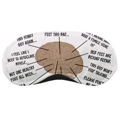 Atlas Of A Podiatrist s Brain Sleeping Mask