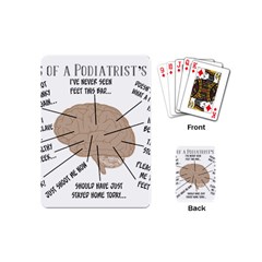 Atlas Of A Podiatrist s Brain Playing Cards (mini)