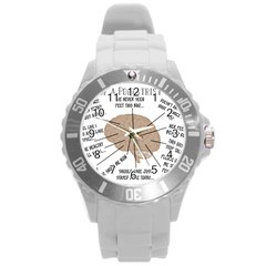 Atlas Of A Podiatrist s Brain Plastic Sport Watch (large)