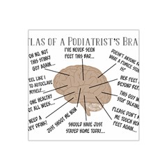 Atlas Of A Podiatrist s Brain Satin Bandana Scarf by GailGabel