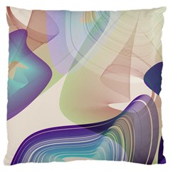 Abstract Large Cushion Case (Single Sided) 