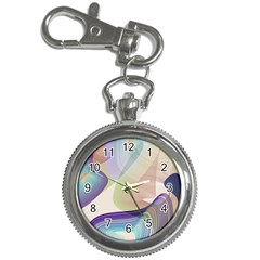 Abstract Key Chain Watch