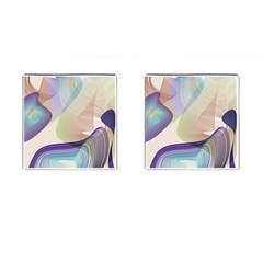 Abstract Cufflinks (square) by infloence