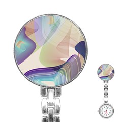 Abstract Stainless Steel Nurses Watch by infloence