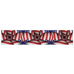 4th Of July Modern Pattern Print Flano Scarf (small)