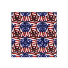 4th Of July Modern Pattern Print Satin Bandana Scarf by dflcprintsclothing