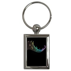 Musical Wave Key Chain (rectangle)