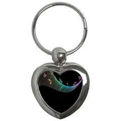 Musical Wave Key Chain (heart)