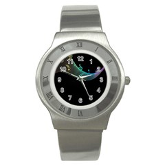 Musical Wave Stainless Steel Watch (slim) by urockshop