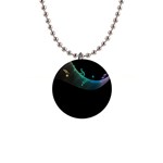 Musical Wave Button Necklace Front