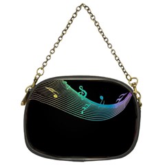 Musical Wave Chain Purse (two Sided) 