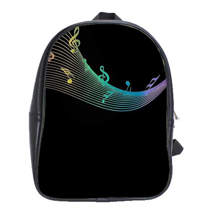 Musical Wave School Bag (XL)