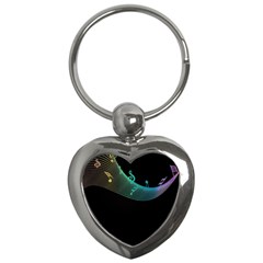 Musical Wave Key Chain (heart)