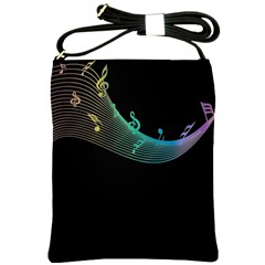 Musical Wave Shoulder Sling Bag