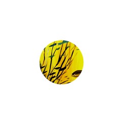 Yellow Dream 1  Mini Button Magnet