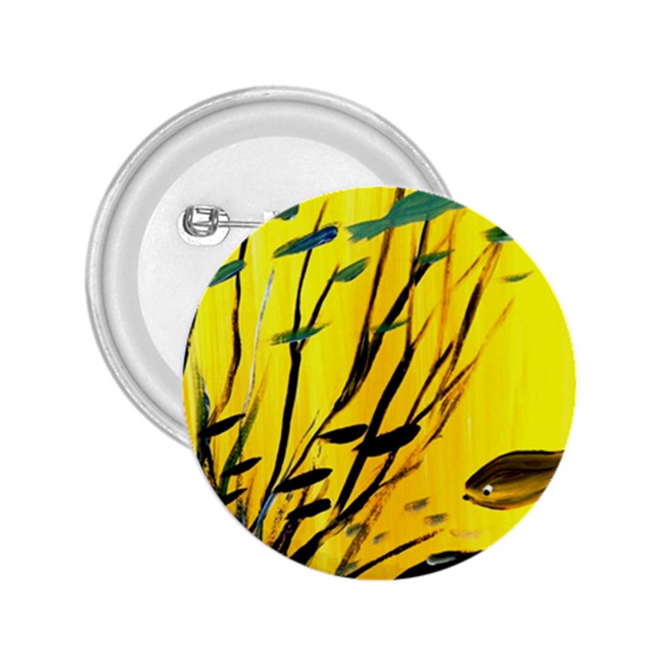 Yellow Dream 2.25  Button