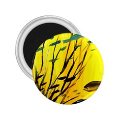 Yellow Dream 2 25  Button Magnet