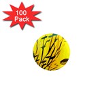 Yellow Dream 1  Mini Button Magnet (100 pack) Front