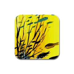 Yellow Dream Drink Coasters 4 Pack (square)