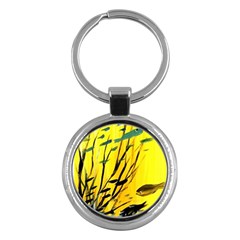 Yellow Dream Key Chain (round)