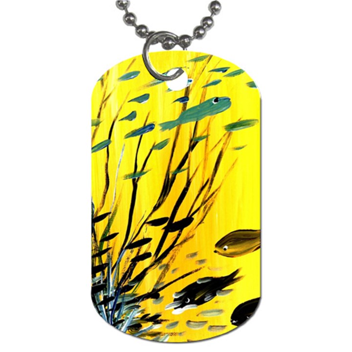 Yellow Dream Dog Tag (One Sided)