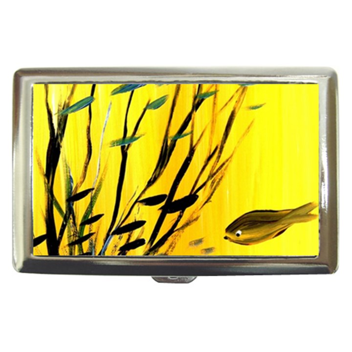 Yellow Dream Cigarette Money Case