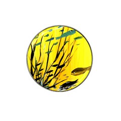 Yellow Dream Golf Ball Marker (for Hat Clip) by pwpmall