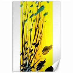 Yellow Dream Canvas 12  X 18  (unframed)