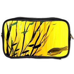 Yellow Dream Travel Toiletry Bag (one Side)