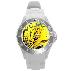 Yellow Dream Plastic Sport Watch (large)