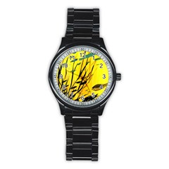 Yellow Dream Sport Metal Watch (black)