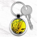 Yellow Dream Key Chain (Round) Front