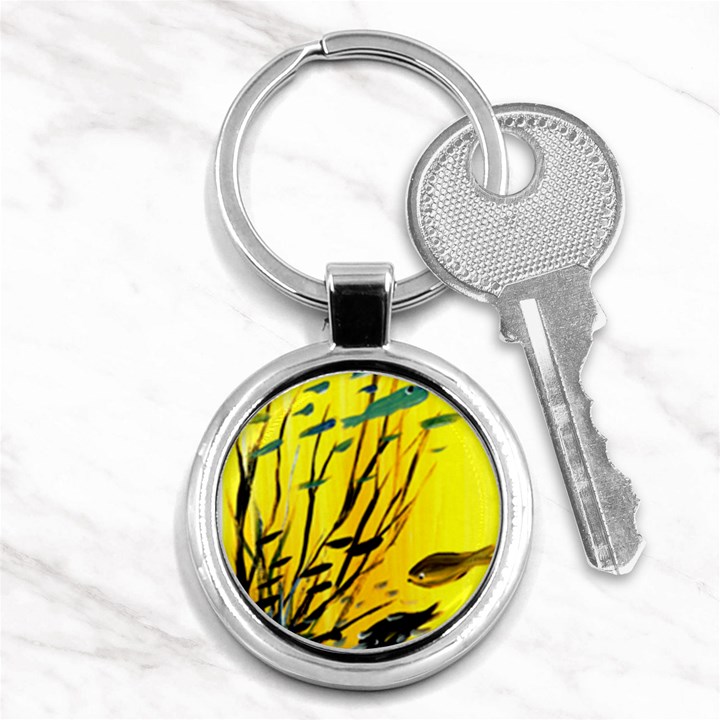 Yellow Dream Key Chain (Round)