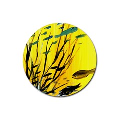 Yellow Dream Drink Coaster (round)