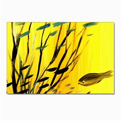 Yellow Dream Postcard 4 x 6  (10 Pack) by pwpmall