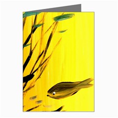 Yellow Dream Greeting Card (8 Pack) by pwpmall