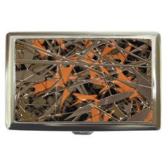 Intricate Abstract Print Cigarette Money Case